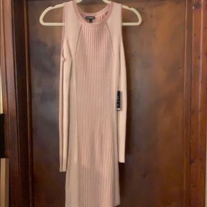 Long sleeve sweater dress